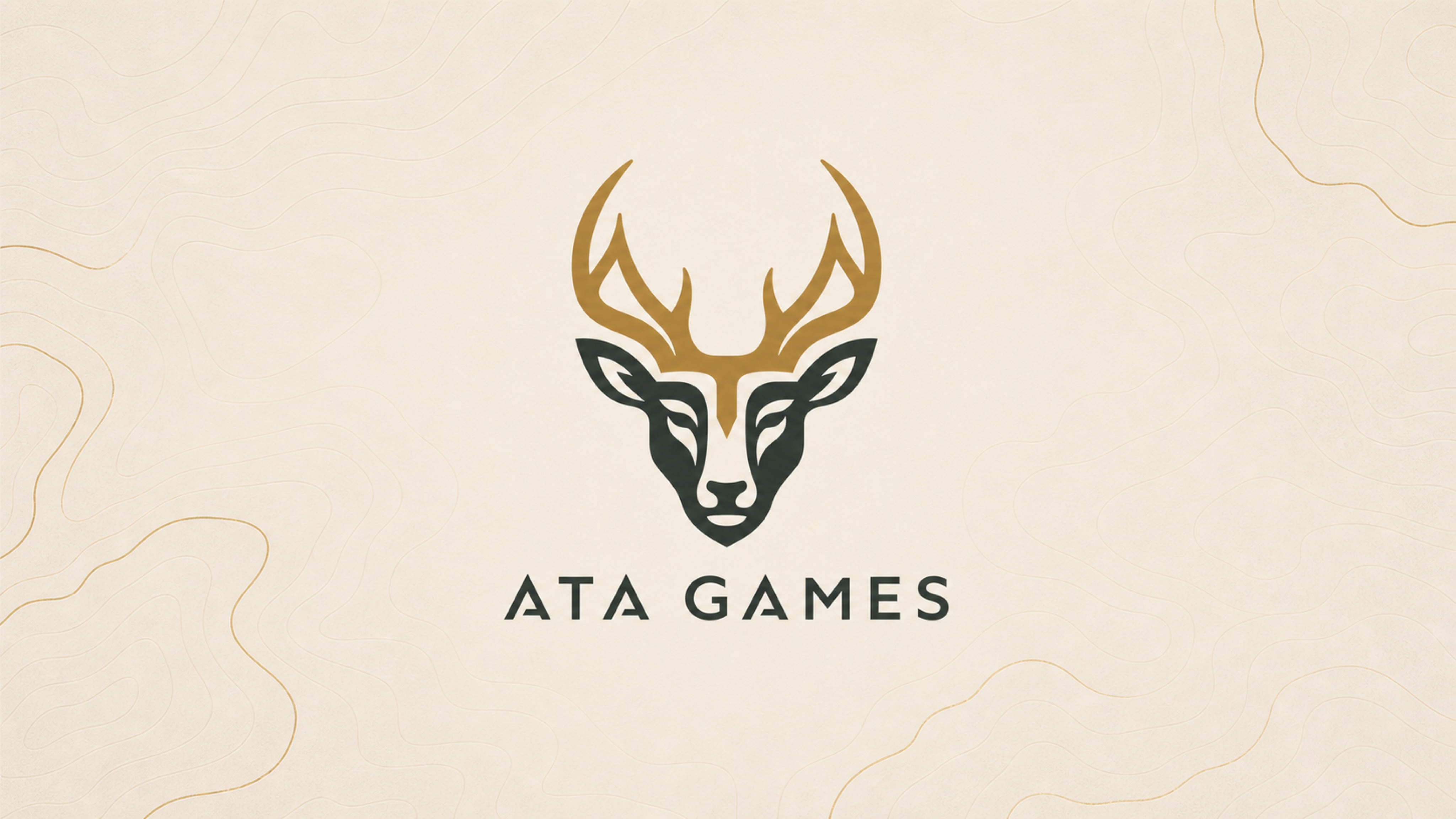 ATA Games deer emblem and studio name
